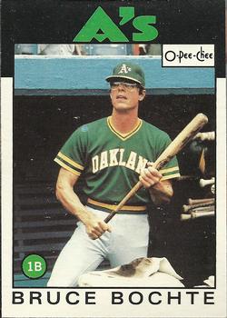 1986 O-Pee-Chee Baseball Cards 378     Bruce Bochte